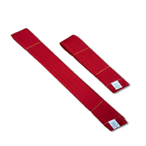 Two Running Hydration Belts, one longer and one shorter, both secured with elastic bands and featuring white tags, are displayed side by side on a white background.